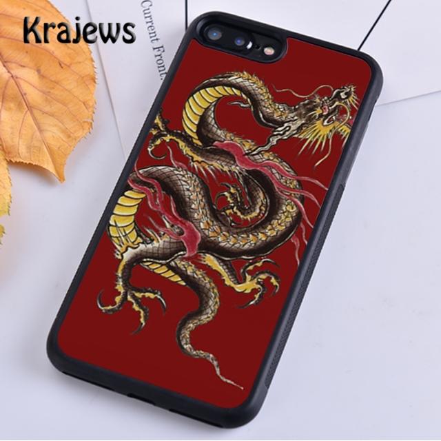 Krajews Legendary Chinese Dragon Phone Case Cover For iPhone 17 Air 16 15 14 plus 11 12 13 pro ma coque Shell Fundas