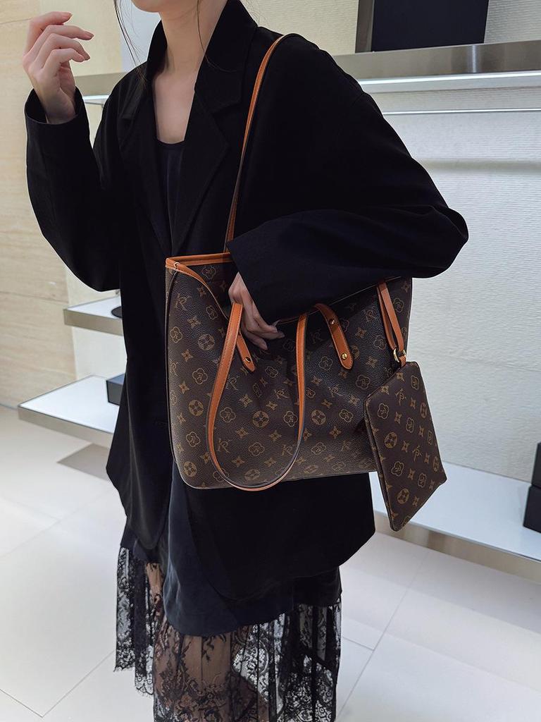 Bolsa Tote de Ombro Versátil de Grande Capacidade Quatro Estações 2025