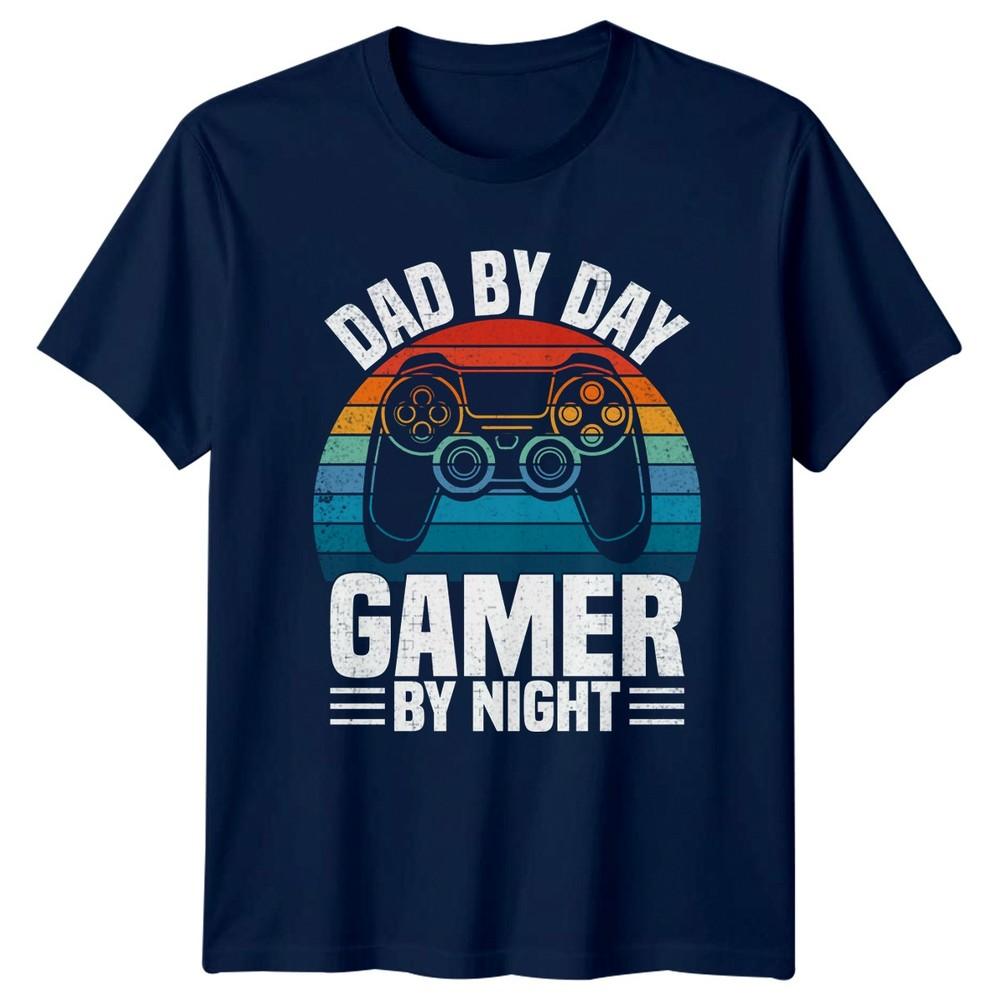 Dad By Day Unisexs TShirt Gaming Gamer