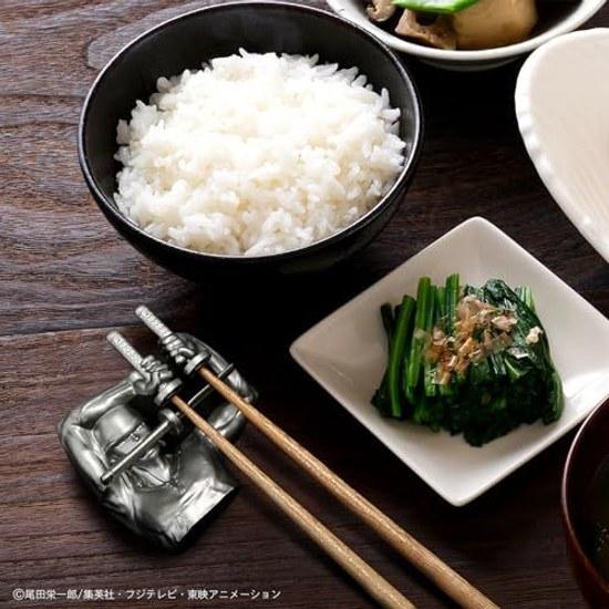 Extreme Tiger Hunting Chopstick Rest One Piece Zoro Goods Sword Roronoa Character Fun Present Gift Stainless Steel Three-Sword Style