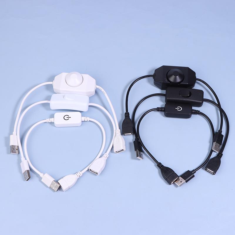 1Pc Usb Dc 5V Stepless Manual Knob Touch Led Dimmer Switch For 5050 2838 Strip Light 1 Channel Brightness Adjustment Controller