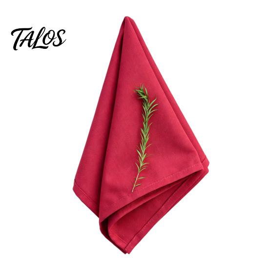 Kitchen Cloth Napkins Rustic Napkin, 16 Inch Solid Color Linen Machine Reusable Washable Farmhouse Style Napkin for Wedding Bridal Shower Dining Table