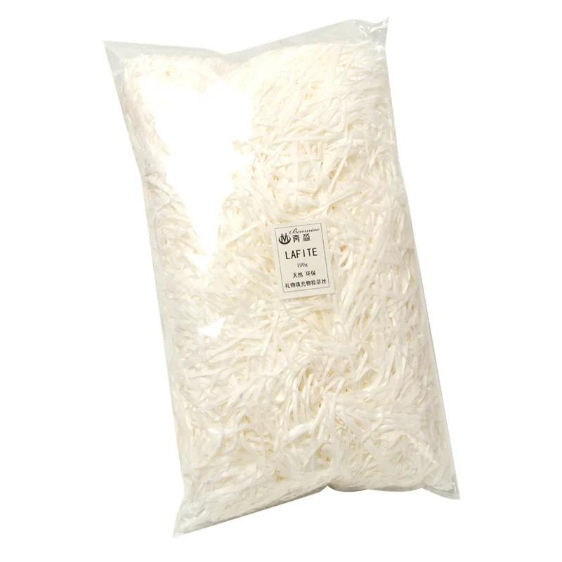 500g/1000g Färgglad Hackad Raffia Fyllning Krusat Papper Färgglad Fyllning för Födelsedagspresentlåda Fest Bröllop Juldekoration