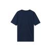 Men's adidas originals Trefoil Tee Colleage Alphabet Printing Breathable Short Sleeve Blue ED4715