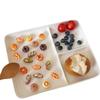 French alkaline water bread magnet mini simulation European food refrigerator Sticker Baking memo Sticker Magnet decoration