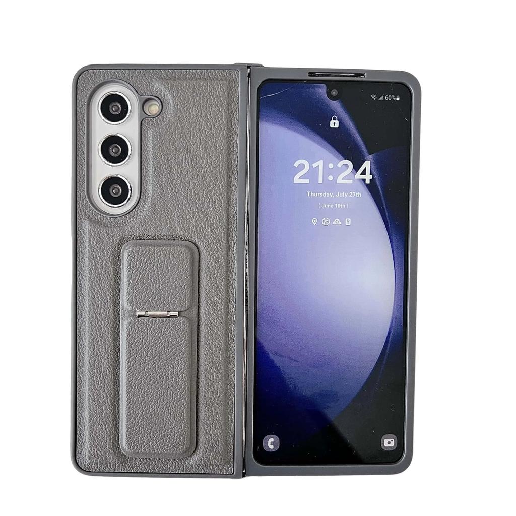 PU Leather Phone Case for Samsung Galaxy Z Fold with Kickstand Protective Cover Compatible with Multiple Models Fold 7 6 5 4 3