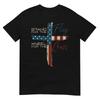 USA Flagge Religiöses Zitat 4. Juli Christlicher Glaube T-Shirt
