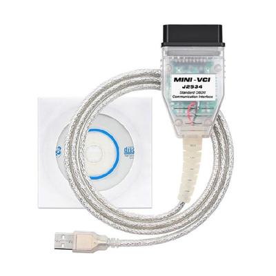 Mini VCITIS OBD2 J2534 z najnowszym Techstreams V1800.008