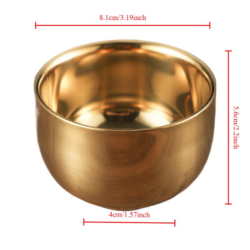 1-5pcs Stainless Steel Cup Thicken Coffee Milk Mug Heat Insulation Unbreakable Multi-function Teacup Soju Baijiu Teaware Barware