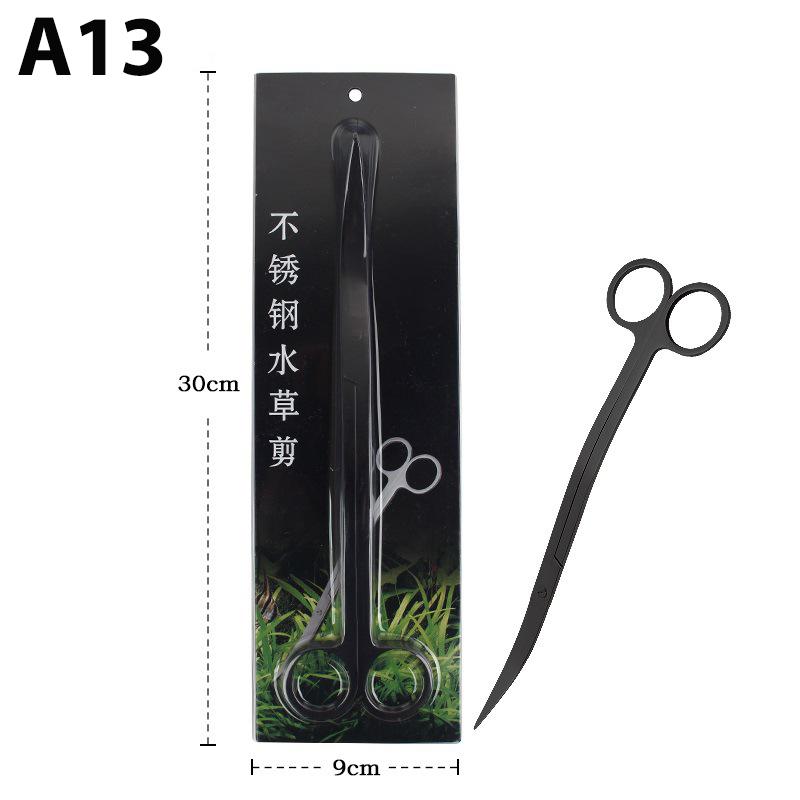 

Пинцет для водных растений, ножницы, шпатель, инструмент - Аквариум из нержавеющей стали Инструменты