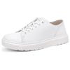 Dr. Martens Dante Leather Patchwork Fashion Casual Flat Shoes Women Shoes White 22127100