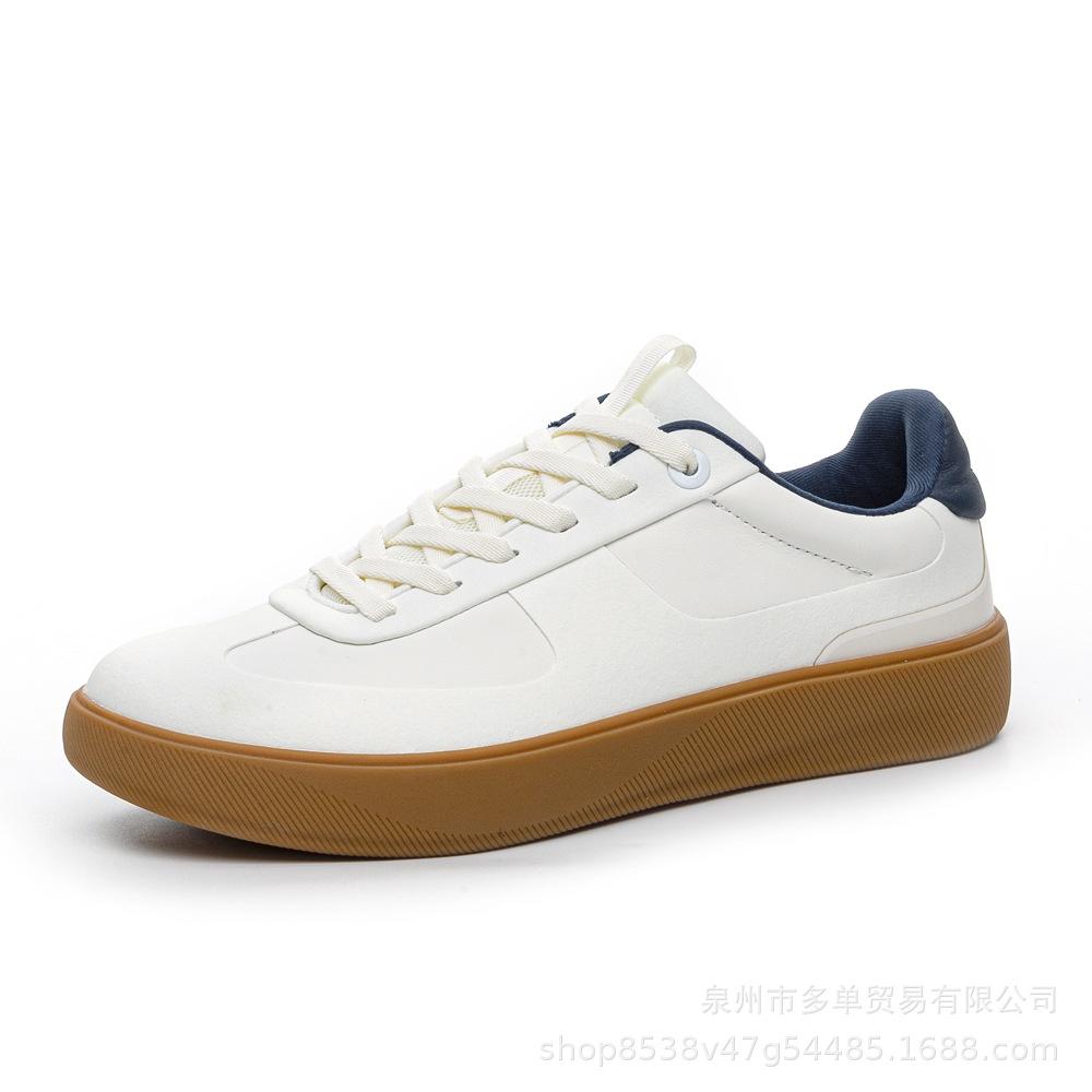 

Lujia четыре сезона можно носить удобные и дышащие на плоской подошве с неглубоким вырезом однотонные повседневные универсальные повседневные на шнуровке мужские маленькие белые кеды 36