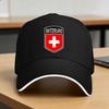 Flag Shield Switzerland Sun Baseball Cap Summer Casual Hip Hop Hats For Unisex Women Outdoor Sports Snapback Cap