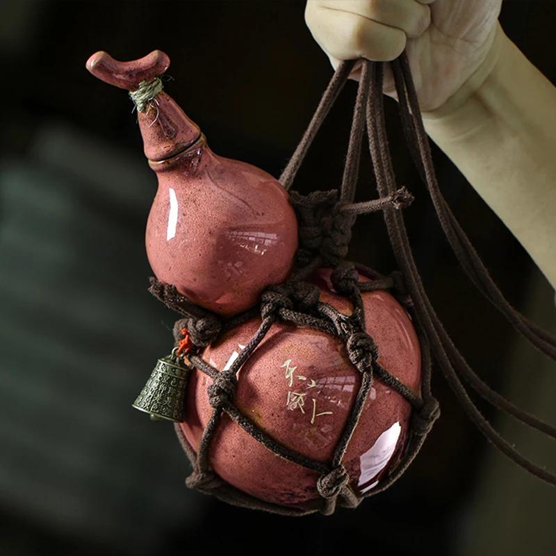 Ancient Style 700ml Wukong Bottle Gourd