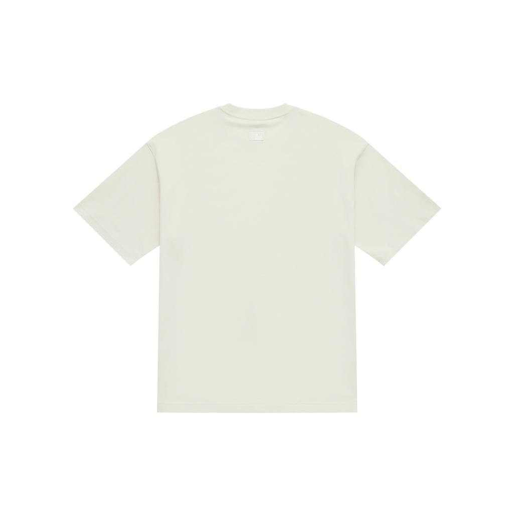 New MLB New York Yankees Basic Collection SS25 T Shirt Unisex Deep Ivory 3ATSB4053-50CRD
