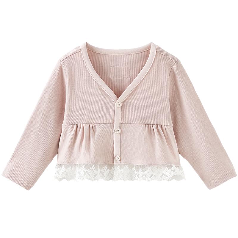 TONGTAI Girls' V-Neck Knit Cardigan