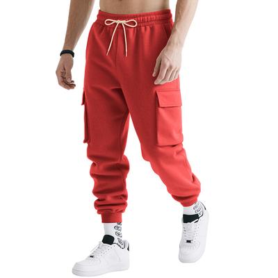 Herfst en Winter Amerikaanse Losse High Street Casual Sport Heren Multi-zakken Werkbroek