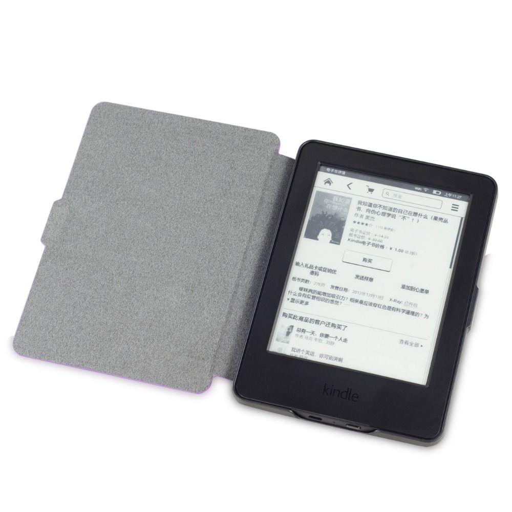 Auto Sleep/Wake 6 inch E-Reader Case Wear-resistant Protective Shell for 2014 Kindle 7th (WP63GW)