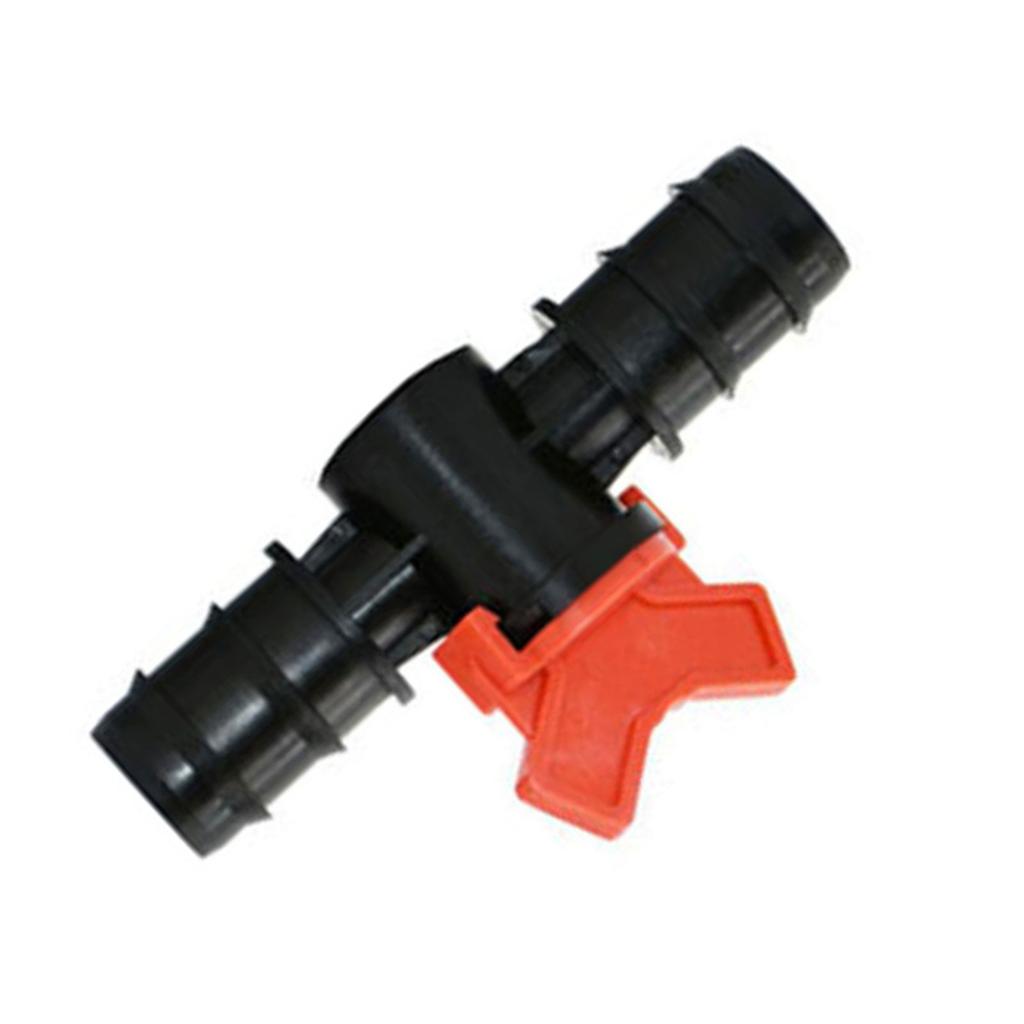 Double Pack Practical Water Flows Controlled Valves Convenient for Standard 8 Mm and 10 Mm Hoses Garden Supplies