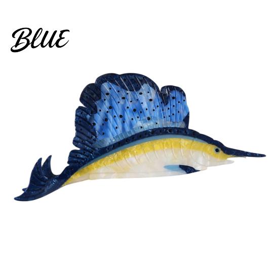 Dagelijkse Casual Haaraccessoires Zeedieren Klip voor Vrouwen Elegante Oceaan Thema Haarspeld Handgemaakt
