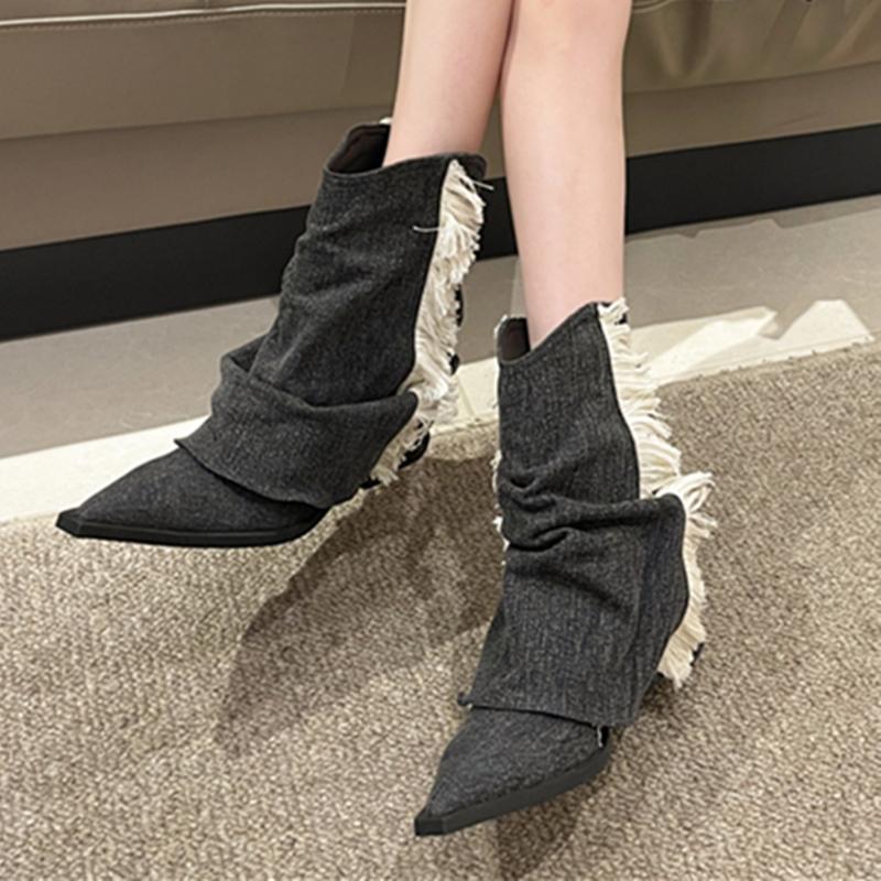 Winter Warm Comfortable Casual and Fashionable Short Boots Non-slip and Wear-resistant New Women's Shoes Chaussure Femme
