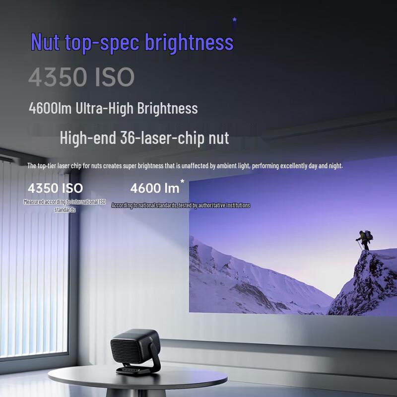 

JMGO N3 Ultra Max Pure Tri-Color Laser 4K AI Gimbal Home Theater Projector (CN version)