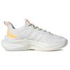 Adidas Alphabounce+ Lace-Up Non-Slip Low-Top Casual Running Shoes Women Sneakers White Orange IF6033