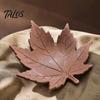 Entryway Key Holder 3D Printed Maple Leaf Trinket Dish, Autumn Fall Tray, Jewelry Nature Inspired Decor Tray for Entryway, Thanksgiving Tabletop Home