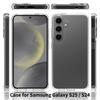 Hybrid Clear Case for Samsung Galaxy S25 Edge S24 Ultra S23 Plus S22 S21 Fe A55 5G A35 A15 A25 2025 Anti Yellowing Transparent Phone Cover Accessories