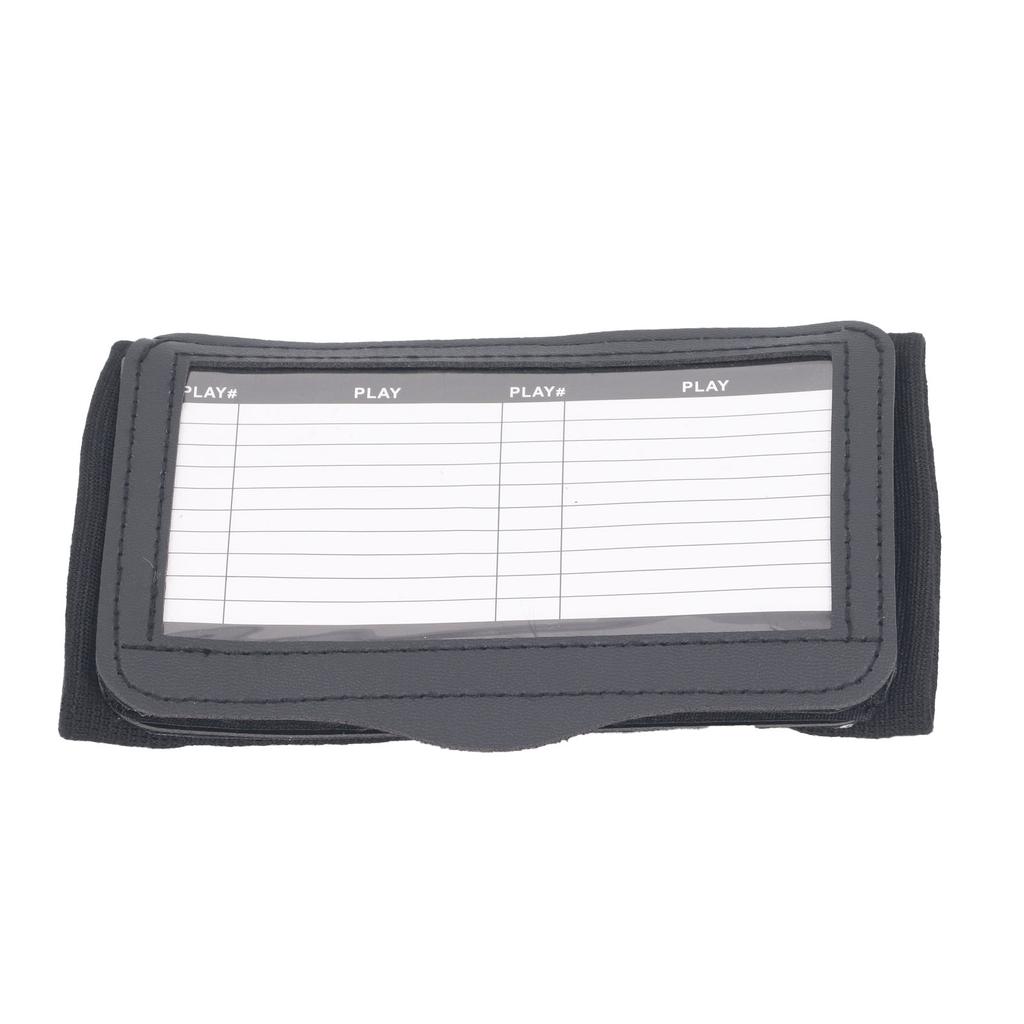 Football Wristband Training Assistant Soccer Wrist Board Wristband Transparent Cover Teaching Board