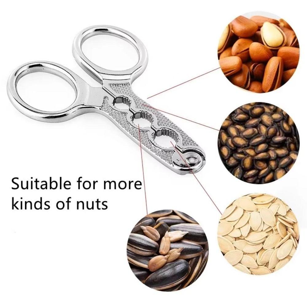 Ergonomic Nut Cracker Tool Non-Slip Pine Nuts Opener Easy To Use Walnut Opener Kitchen Gadget