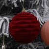 2Pcs Christmas Ball Ornament Shatterproof Christmas Baubles Hanging Decoration X3UC