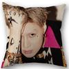 Taemin Kpop Star Pillowcase High Quality Home Textile Cotton Linen Fabric 45x45cm One Side Decoration Pillow Cover New 0519