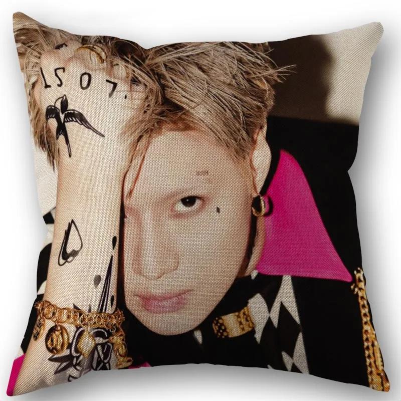 Taemin Kpop Star Pillowcase High Quality Home Textile Cotton Linen Fabric 45x45cm One Side Decoration Pillow Cover New 0519