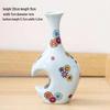 Antique Blue and White Chinese Porcelain Vase - European & American Handicraft for Flower Arrangements