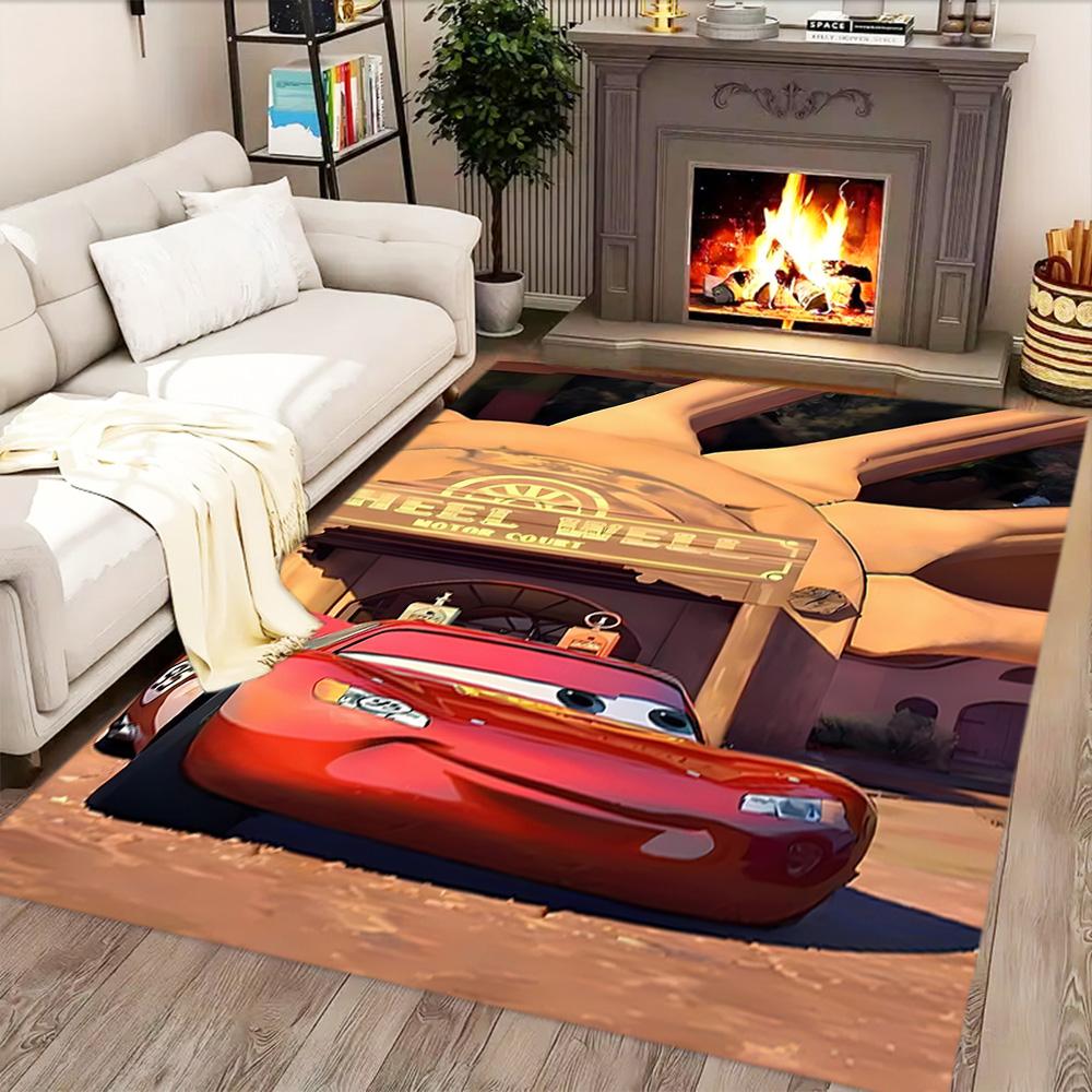 Lightning Mcqueen Racing Legend for Living Room rug, Bedroom, Study Room, Hallway Decoration, Perfect for Home Decoration or Holiday Gifts