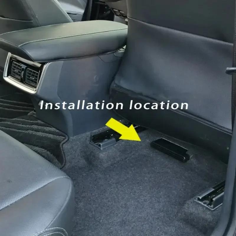 2Pcs Car Air Vent Covers For BMW iX3 2022~2025 2023 2024 Air Duct Outlet Exhaust Cover Anti-blocking Auto Interior Accessories