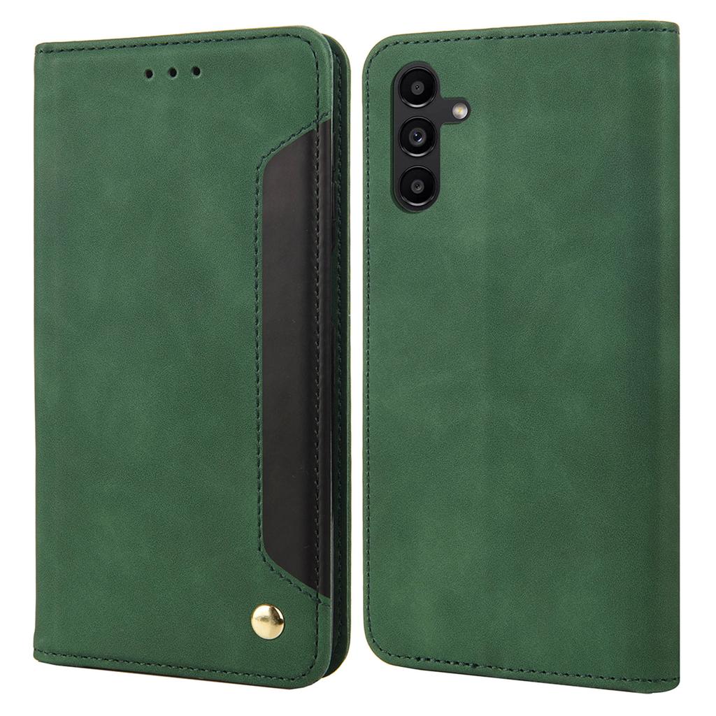 For Samsung Galaxy A55 5G Case PU Leather Shockproof Protection Wallet Phone Cover