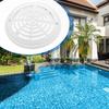Replacement Cover Main Drain Swimming Pool Accessary with Screws White
