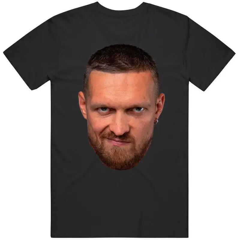 Maglietta da Fan di Pugilato Oleksandr Usyk Big Face