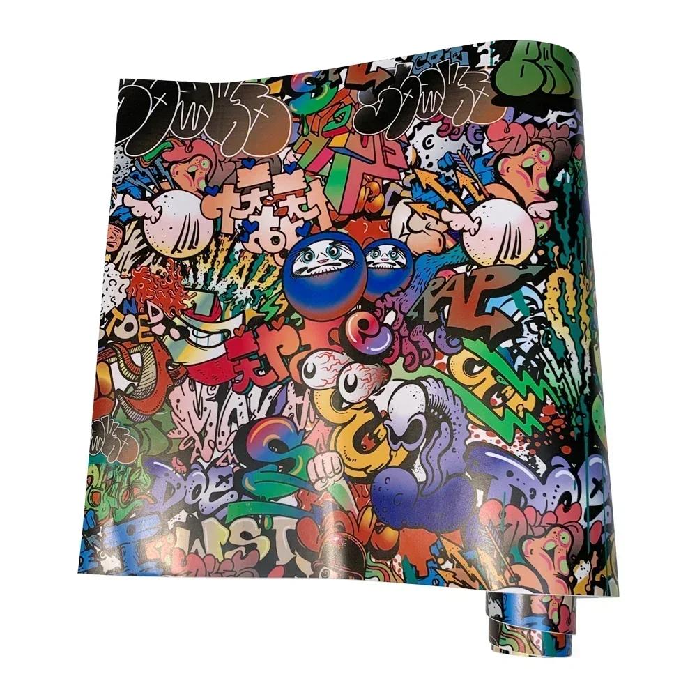 

Автомобильная пленка для покрытия граффити, самоклеящаяся виниловая пленка, наружные наклейки для автомобиля, наклейки для мотоциклов, автоскейтбордов, аксессуары 30cmx200cm