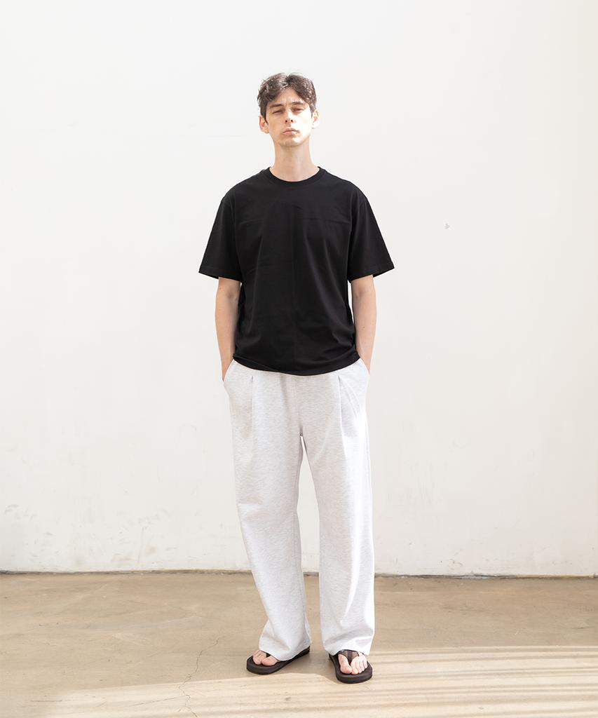 CHAMBROS Point Logo Pintuck Wide Sweatpants [6 Colors] (Type B)