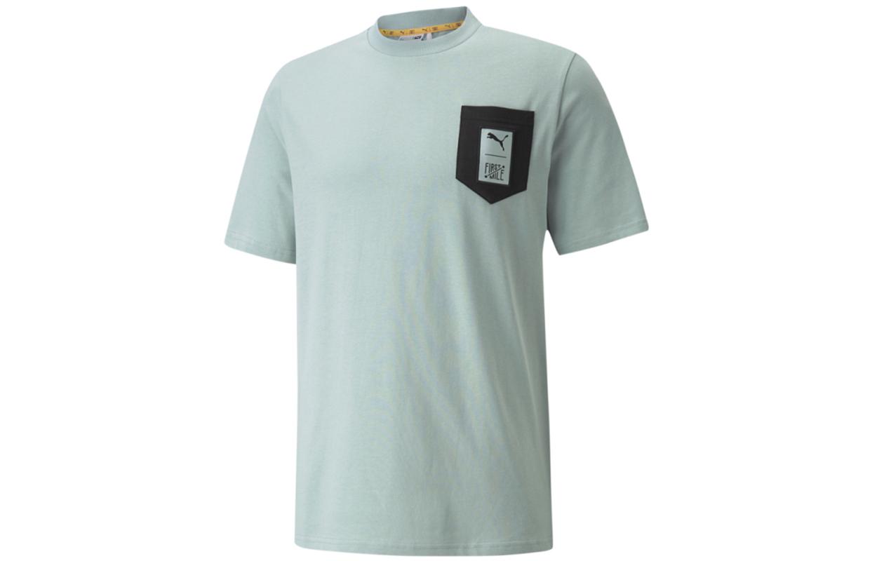 PUMA x FIRST MILE T Shirt Men s Light Green 532337-79 S