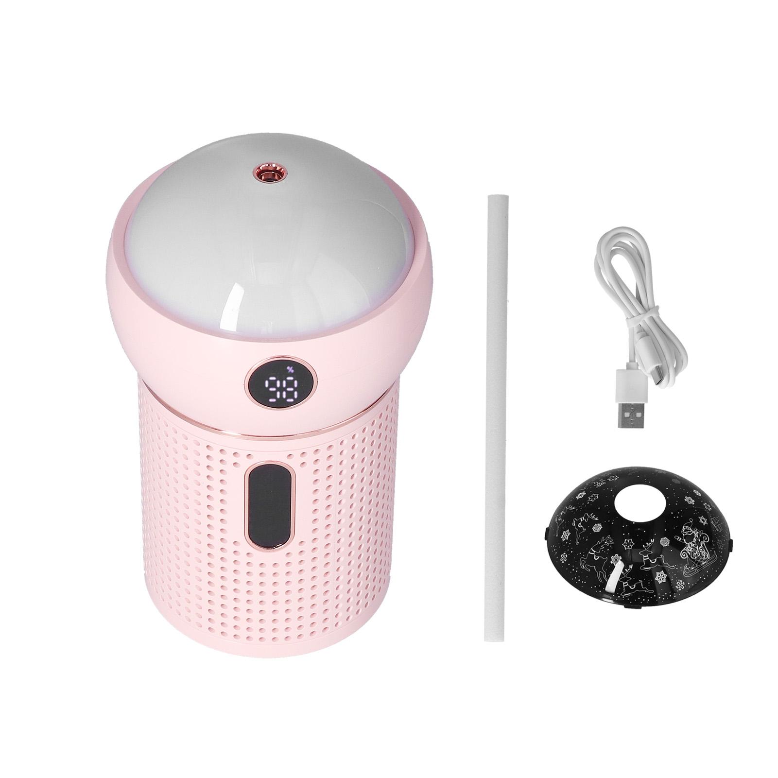 630ml Large Capacity Humidifier Single Spray 360 Projection Humidifier for Home Car USB Charging