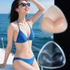 Dicke Nippelabdeckungspflaster für Damen Bikini-Einlagen für Badeanzüge Transparente Silikon-BH-Einlagen Brustpolster Klebende Push-up-BHs