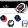 For BMW F10 F11 F07 F01 F02 Red Crystal Engine Start Stop Push Button Cover Trim