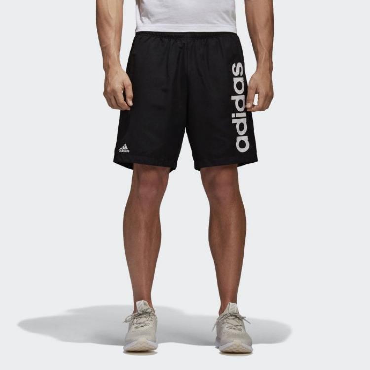 Adidas Sports Series Comfortable Versatile Woven Sports Shorts Men Shorts Black BS5039