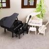 Miniature Dollhouse Grand Piano & String Instruments Set