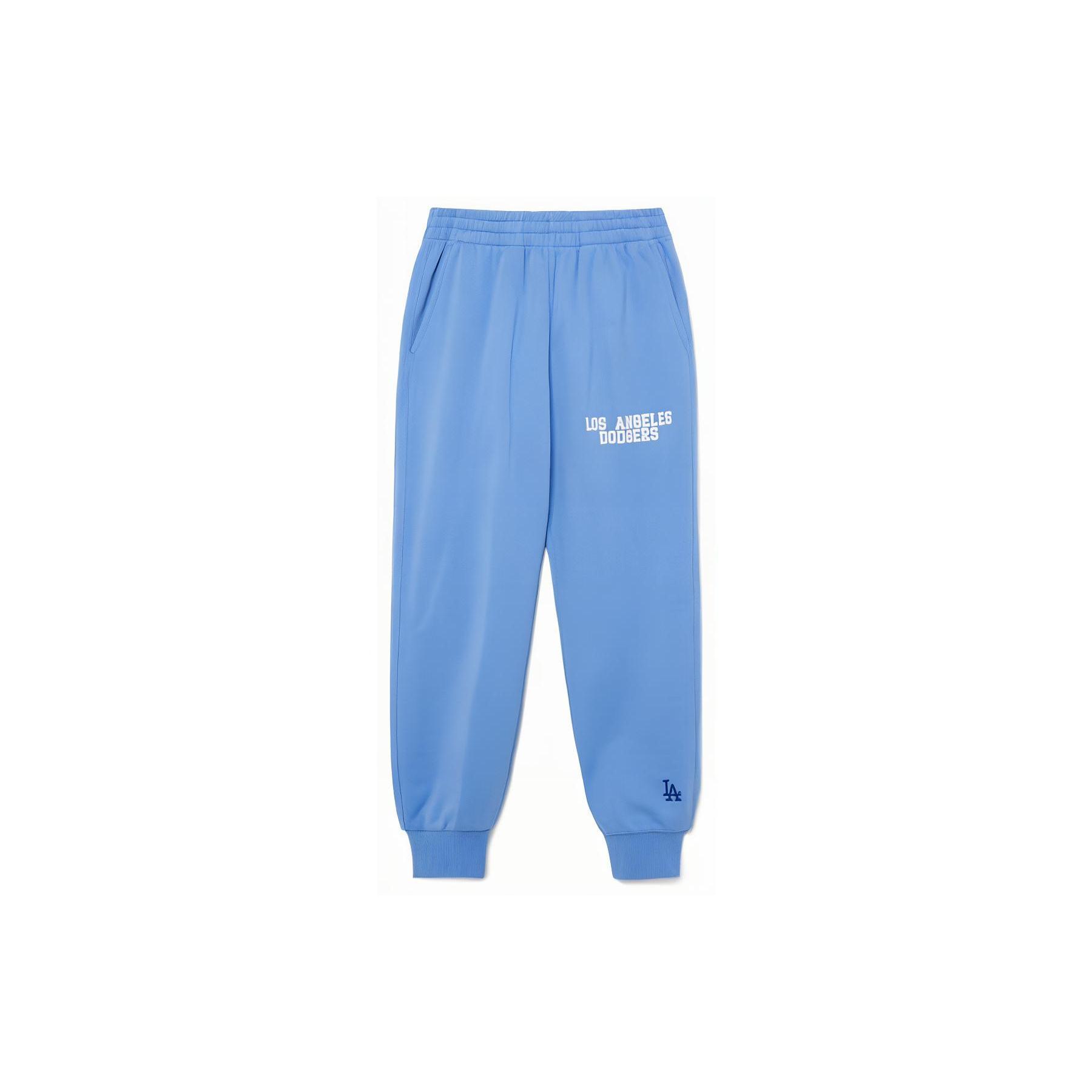 

New MLB Los Angeles Dodgers Knitted Sweatpants Unisex Light Blue 3APTV0131-07CBL M
