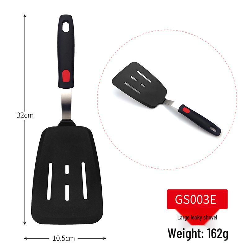 Silicone Non-stick Griddle Spatula: Anti-scalding, Heat-resistant Kitchen Tool for Pancakes & Tamagoyaki